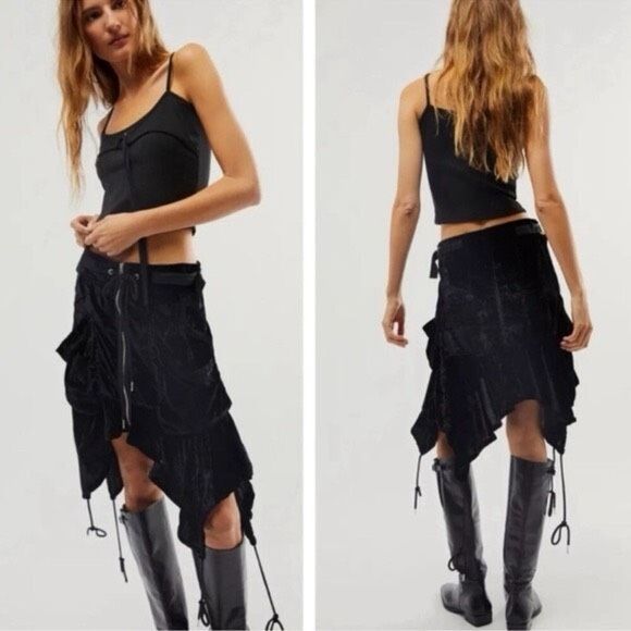 Free People Dresses & Skirts - NWT Free People Paxton Parachute Utility Skirt